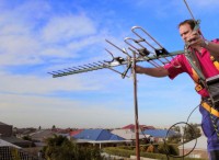 Montáž TV a SAT antén